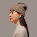 Charang - 2X1 Rib Knit Chunky Hat - Image 2