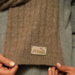 Cashmere Scarf (Brown) - Image 3